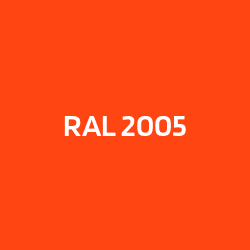 RAL 2005 Luminous orange