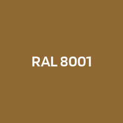 RAL 8001 Ochre brown
