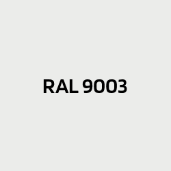 RAL 9003 Signal white